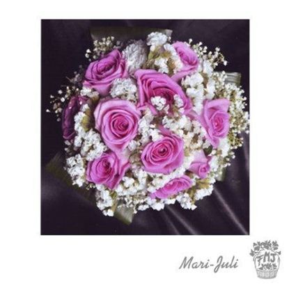  Ref.FMJ0072.Ramo de Novia Bouquet en tonos blancos y rosas .