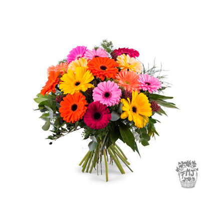 Ref.202103.Ramos multicolor de gerbera